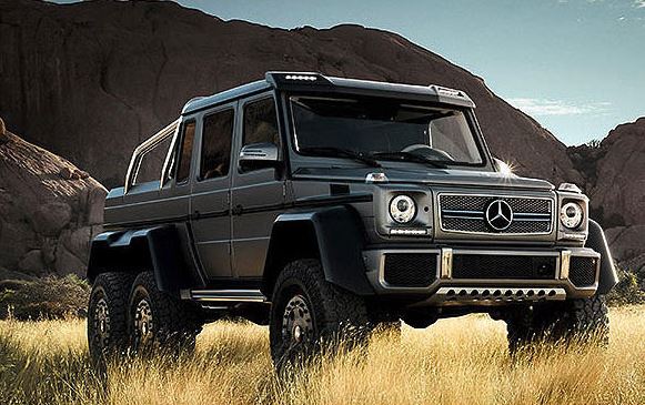 Traxxas 88096-4 TRX-6 RTR Silver Mercedes Benz G 63 AMG 6x6 Trail