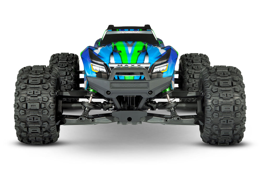 Traxxas 89086-4 1/10 Maxx with WiideMaxx VXL-4s Brushless 4x4 Monster Truck Green