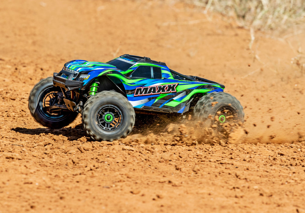 Traxxas 89086-4 1/10 Maxx with WiideMaxx VXL-4s Brushless 4x4 Monster Truck Green
