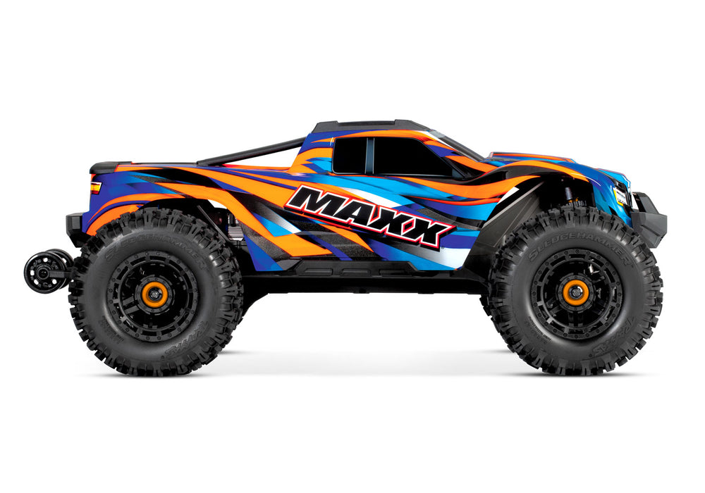 Traxxas 89086-4 1/10 Maxx with WiideMaxx VXL-4s Brushless 4x4 Monster Truck Orange