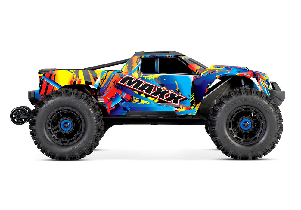 Traxxas 89086-4 1/10 Maxx with WiideMaxx VXL-4s Brushless 4x4 Monster Truck Rock and Roll