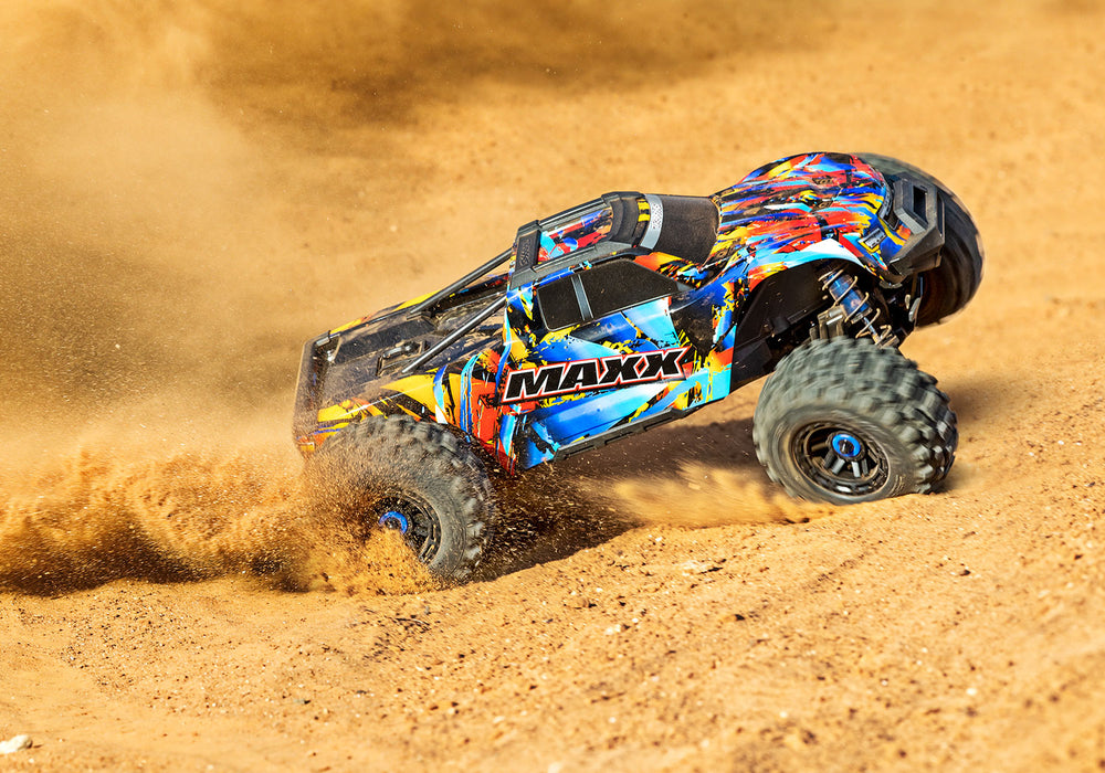 Traxxas 89086-4 1/10 Maxx with WiideMaxx VXL-4s Brushless 4x4 Monster Truck Rock and Roll