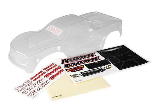 Traxxas 8914 Heavy Duty Clear Body for Maxx