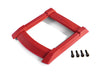 Traxxas 8917R Red Roof Skidplate Roof for Maxx