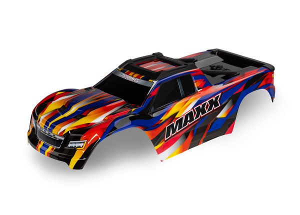 Traxxas 8918P Yellow Painted Body for Maxx V2 (352mm Wheelbase)