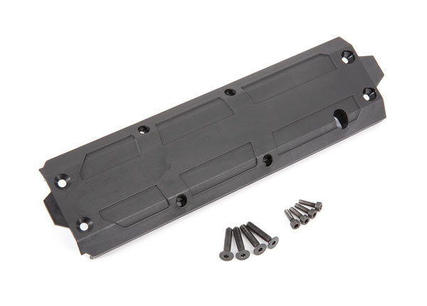 Traxxas 8945R Center Skidplate for Maxx V2 with 352mm Wheelbase