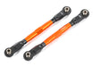 Traxxas 8948A Orange Aluminum Tubes 88mm Toe Links for Maxx 2 Pack