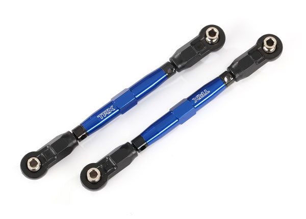 Traxxas 8948X Blue Aluminum Tubes 88mm Toe Links for Maxx 2 Pack