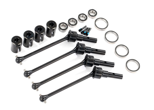 Traxxas 8950X Steel Constant-Velocity Driveshaft (4) (Assembled) (Front or Rear)