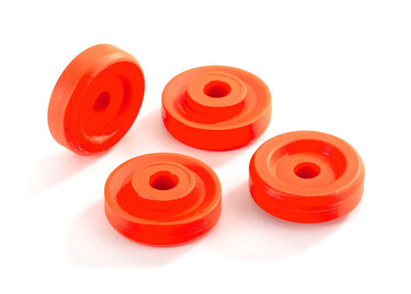 Traxxas 8957T Orange Wheel Washers for Maxx and Maxx Slash 4 Pack
