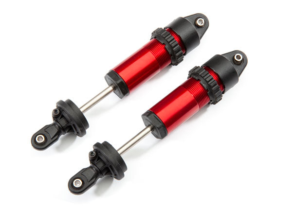 Traxxas 8961R Red GT-MAXX Shocks without Springs for MAXX 2 Pack