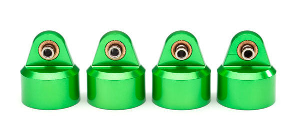 Traxxas 8964G Green Aluminum Shock Caps for GT-Maxx Shocks 1 Set