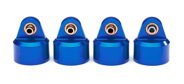 Traxxas 8964X Blue Aluminum Shock Caps for GT-Maxx Shocks 1 Set