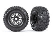 Traxxas 8973 Sledgehammer Tires on Black 2.8 Wheels with 17mm Hex for MAXX