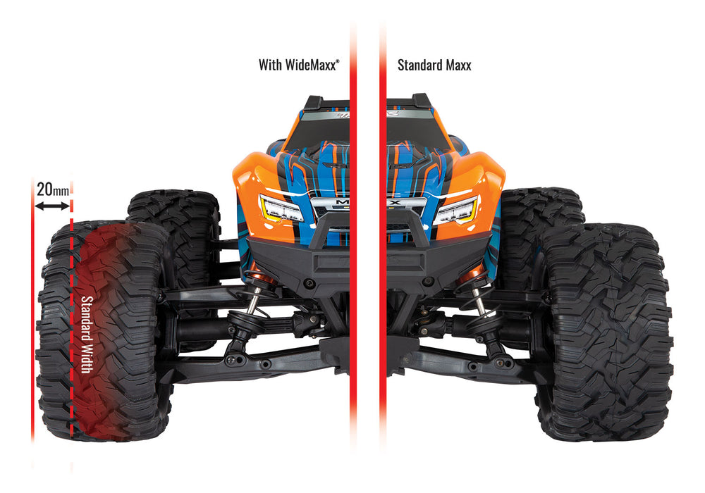 Traxxas 8995 Black WideMaxx Suspension Kit