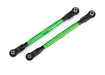 Traxxas 8997G Green Aluminum 108.6mm Toe Links for WideMaxx Suspension Kit 2 Pack