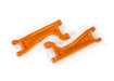 Traxxas 8998T Orange Upper Suspension Arms for WideMaxx Suspension