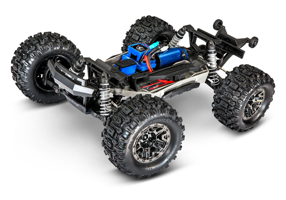 Traxxas 90076-4 Green and Blue Hoss 4X4 VXL 1/10 Monster Truck
