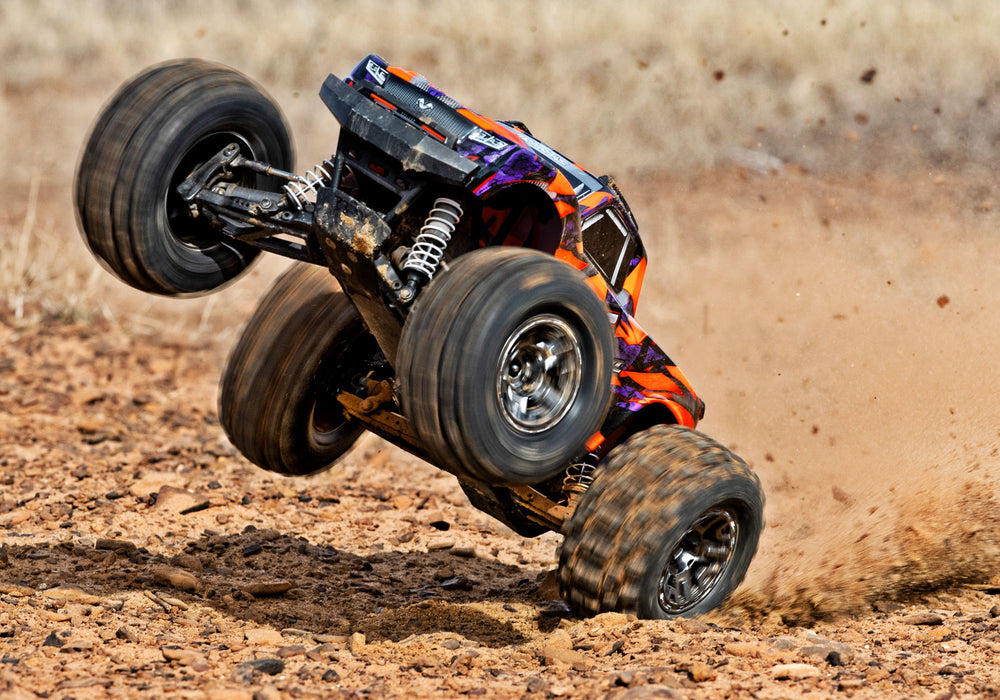 Traxxas 90076-4 Shadow Red Hoss 4X4 VXL 1/10 Monster Truck