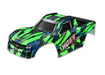 Traxxas 9011G Green Body for Hoss 4X4 1/10 Monster Truck with Decals