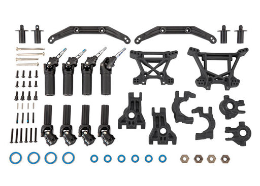 Traxxas 9080 Black Extreme Heavy Duty Upgrade Kit for 4x4 Slash, Hoss, or Rustler