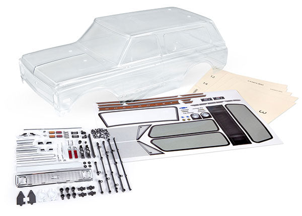 Traxxas 9111 Clear Pro-Scale 1972 Blazer Body for TRX-4 Crawlers