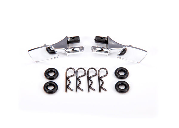 Traxxas 9118 Chrome Side Mirrors for 1972 Blazer Body
