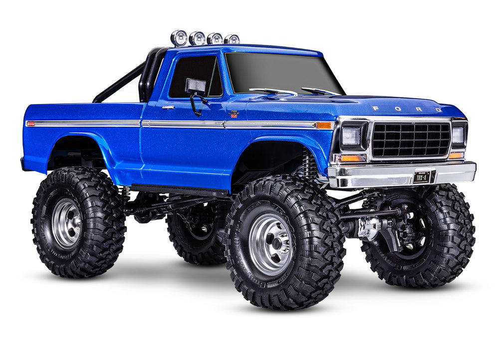 Traxxas 92046-4 TRX-4 Blue RTR High Trail 1979 Ford F-150 Ranger XLT Trail Crawler
