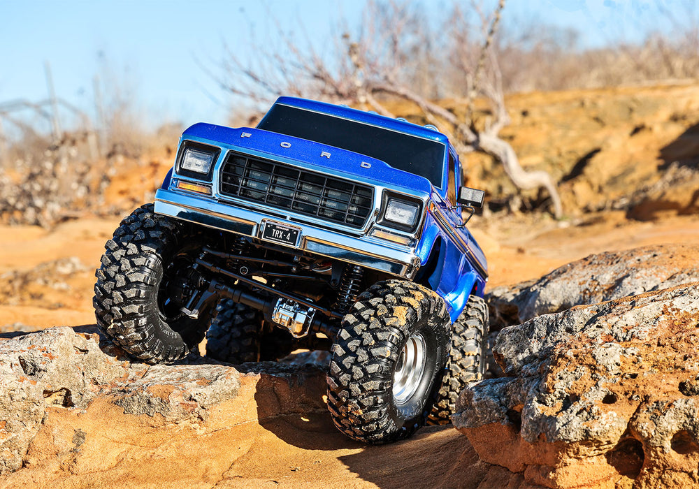 Traxxas 92046-4 TRX-4 Blue RTR High Trail 1979 Ford F-150 Ranger XLT Trail Crawler