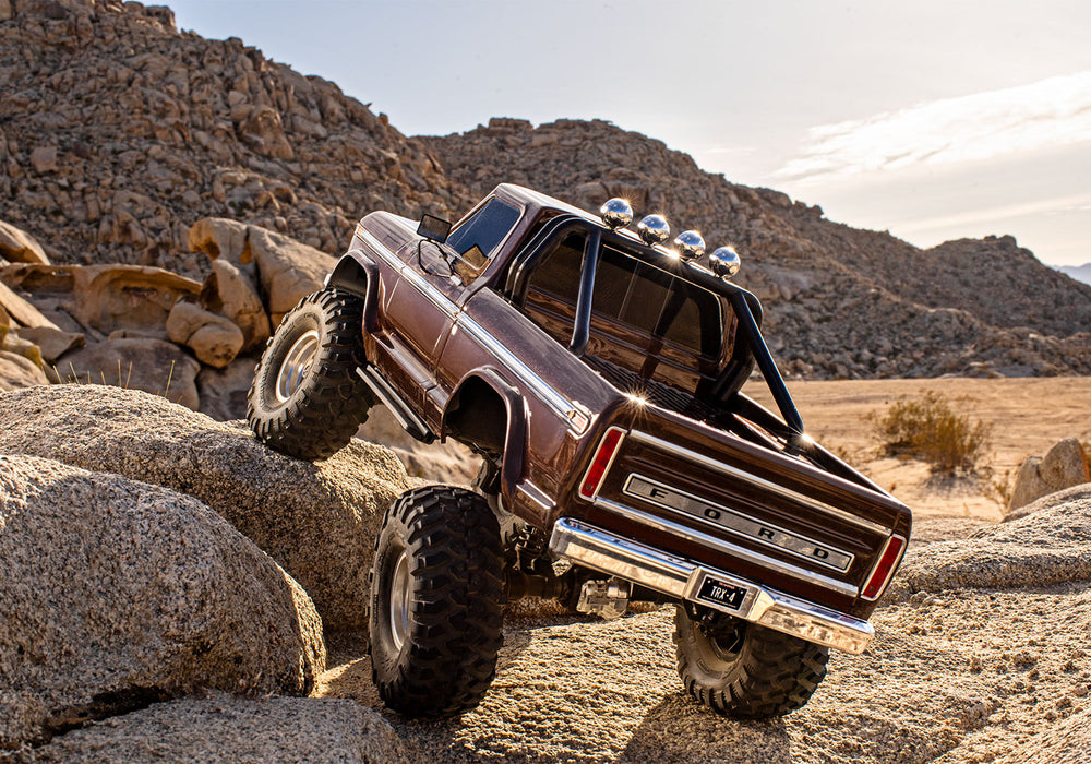 Traxxas 92046-4 TRX-4 Brown RTR High Trail 1979 Ford F-150 Ranger XLT Trail Crawler