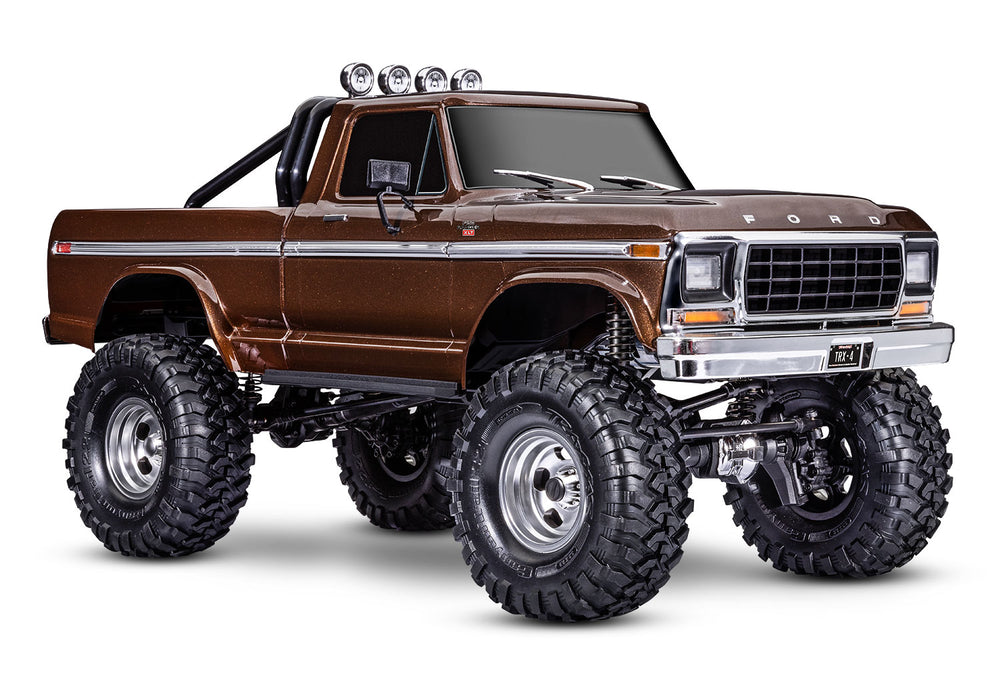 Traxxas 92046-4 TRX-4 Brown RTR High Trail 1979 Ford F-150 Ranger XLT Trail Crawler