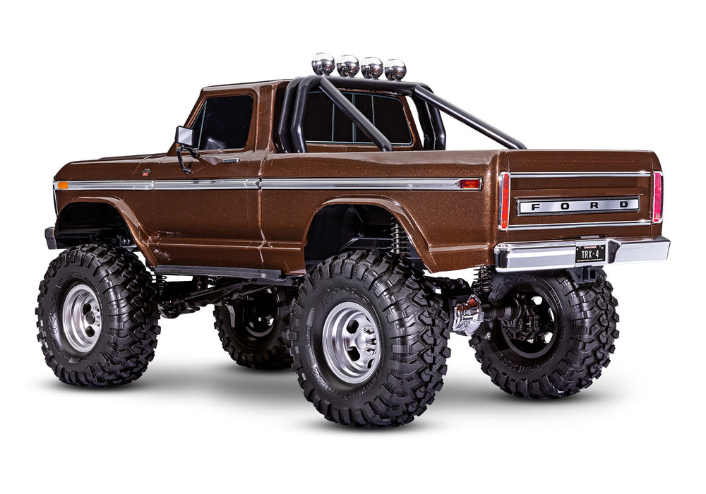 Traxxas 92046-4 TRX-4 Brown RTR High Trail 1979 Ford F-150 Ranger XLT Trail Crawler