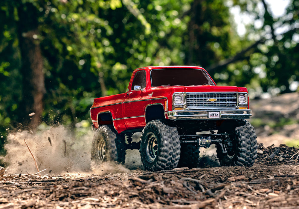 Traxxas 92056-4 TRX-4 RTR Chevrolet K10 Cheyenne High Trail Edition Red Trail Crawler