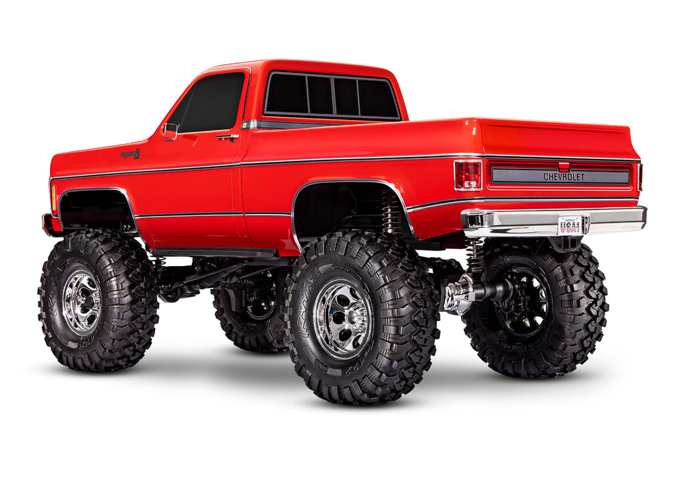 Traxxas 92056-4 TRX-4 RTR Chevrolet K10 Cheyenne High Trail Edition Red Trail Crawler
