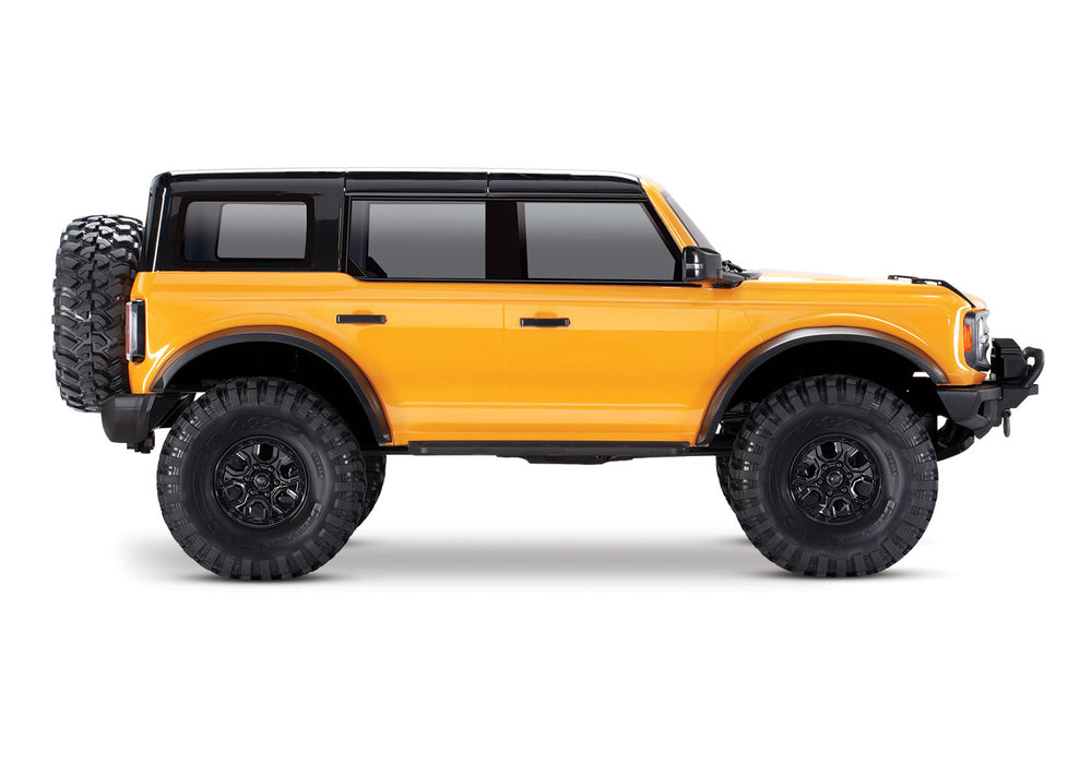 Traxxas 92076-4 1/10 TRX-4 Scale and Trail Crawler with 2021 Bronco Body - Orange