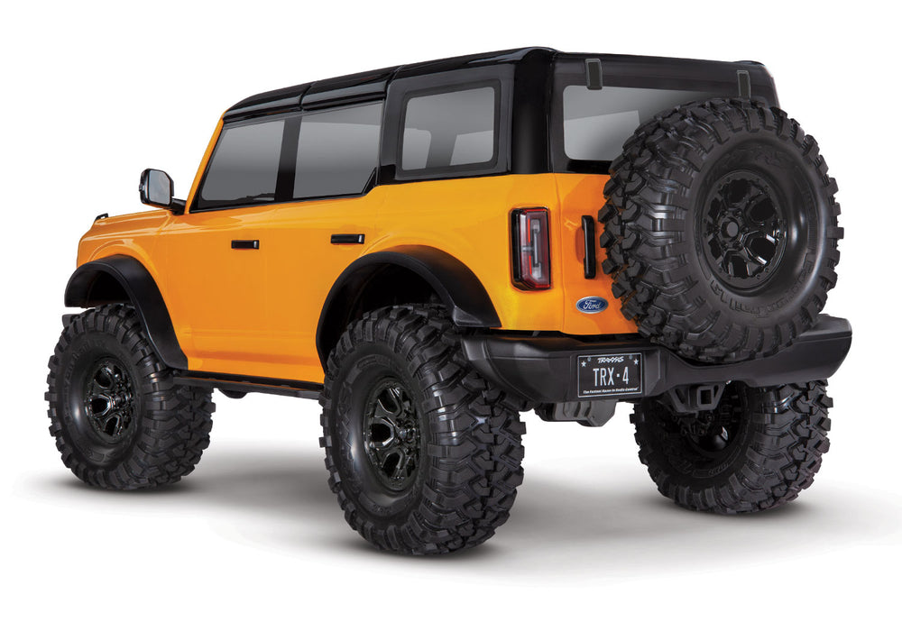 Traxxas 92076-4 1/10 TRX-4 Scale and Trail Crawler with 2021 Bronco Body - Orange