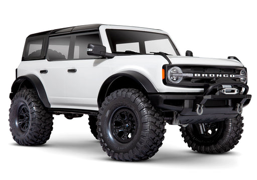 Traxxas 92076-4 1/10 TRX-4 Scale and Trail Crawler with 2021 Bronco Body - Oxford White