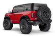 Traxxas 92076-4 1/10 TRX-4 Scale and Trail Crawler with 2021 Bronco Body - Red