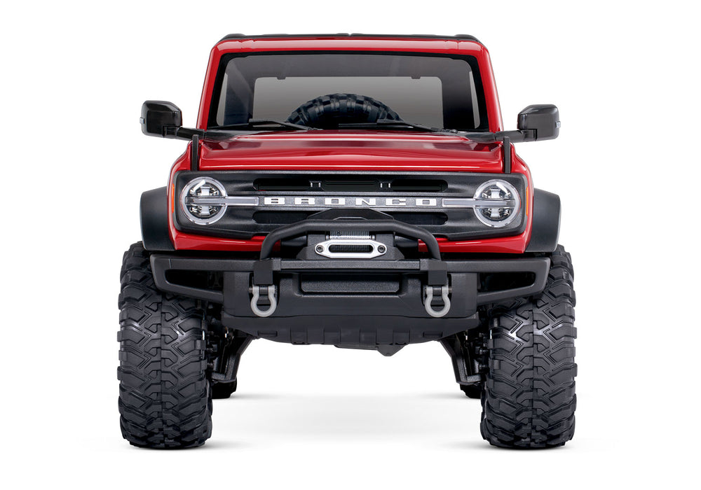 Traxxas 92076-4 1/10 TRX-4 Scale and Trail Crawler with 2021 Bronco Body - Red