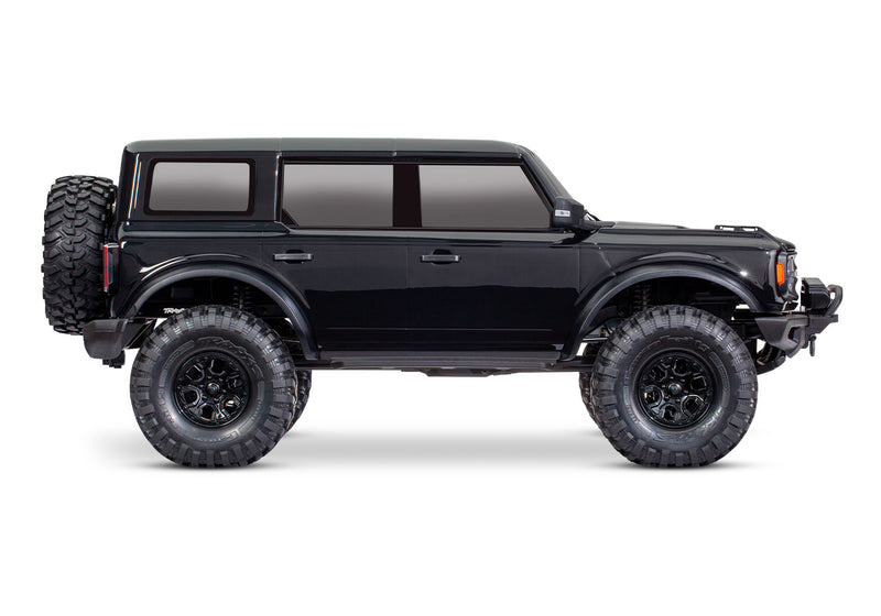 Traxxas 92076-4 1/10 TRX-4 Scale and Trail Crawler with 2021 Bronco Body - Shadow Black