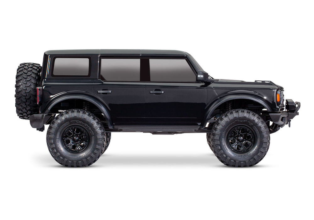 Traxxas 92076-4 1/10 TRX-4 Scale and Trail Crawler with 2021 Bronco Body - Shadow Black