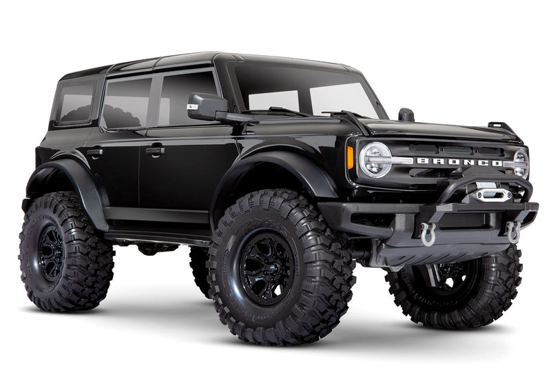 Traxxas 92076-4 1/10 TRX-4 Scale and Trail Crawler with 2021 Bronco Body - Shadow Black