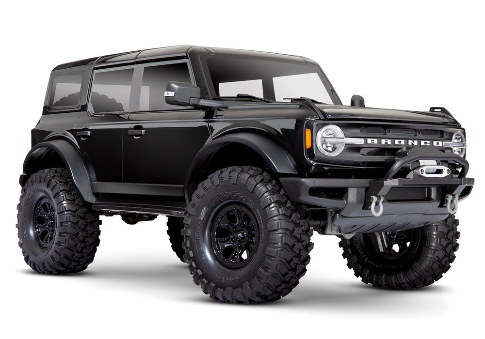 Traxxas 92076-4 1/10 TRX-4 Scale and Trail Crawler with 2021 Bronco Body - Shadow Black