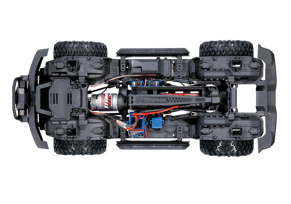 Traxxas 92076-4 1/10 TRX-4 Scale and Trail Crawler with 2021 Bronco Body - Velocity Blue