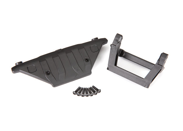 Traxxas 9223 Front Bumper Mound and Skidplate for TRX-4 2021 Ford Bronco