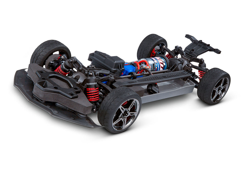 Traxxas 93054-4 4-Tec 3.0 Red C8 Corvette Stingray 1/10 Scale RTR AWD On Road Car