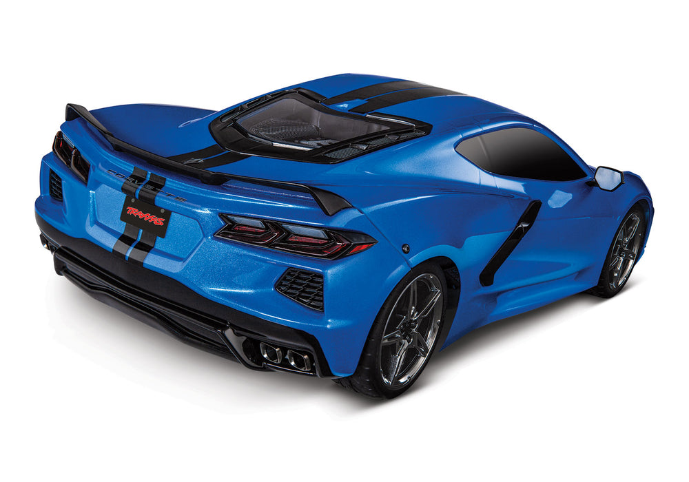 Traxxas 93054-4 4-Tec 3.0 Blue C8 Corvette Stingray 1/10 Scale RTR AWD On Road Car