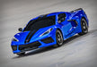 Traxxas 93054-4 4-Tec 3.0 Blue C8 Corvette Stingray 1/10 Scale RTR AWD On Road Car