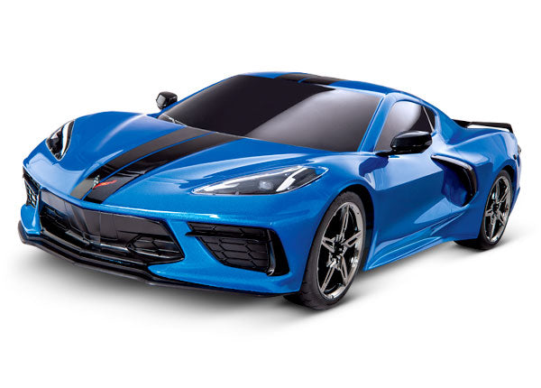 Traxxas 93054-4 4-Tec 3.0 Blue C8 Corvette Stingray 1/10 Scale RTR AWD On Road Car