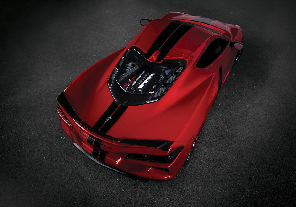 Traxxas 93054-4 4-Tec 3.0 Red C8 Corvette Stingray 1/10 Scale RTR AWD On Road Car